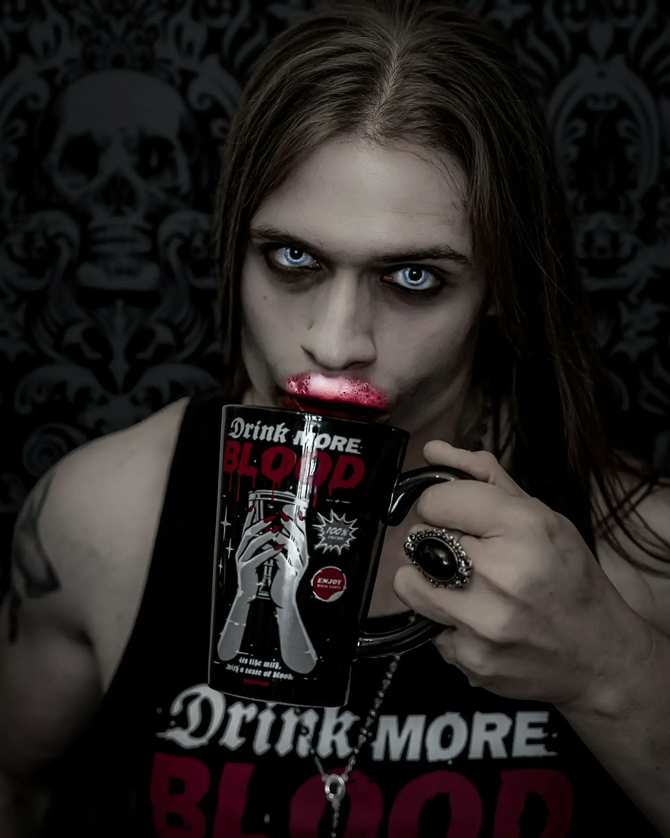 So how do you drink your coffee?

#photoshoot inspired by my favorite <a href="/Killstar/">KILLSTAR</a> mug 😁 

Outfit and deco by #killstar fangs by <a href="/ScarecrowFangs/">Scarecrow Vampires</a> 

#photography &amp; #edit by me, hope you enjoy the concept! Stay Fangtastic! 🖤🦇🥀