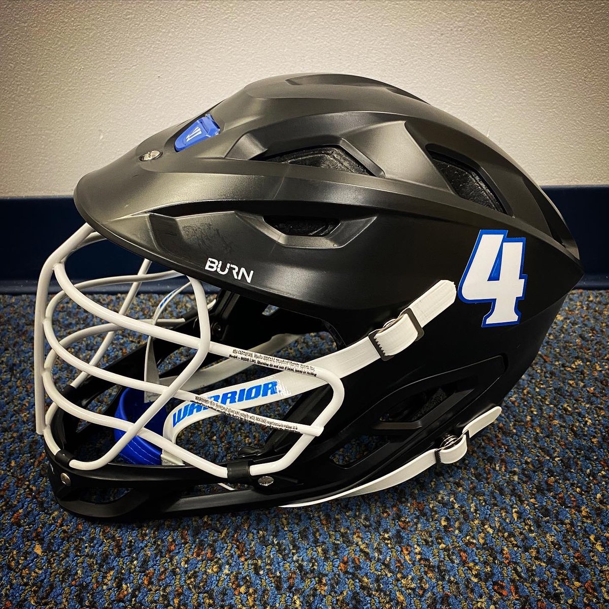 ⚡️Fired up about the new black <a href="/warriorlax/">Warrior Lacrosse</a> Burn’s 🔥 for this season! #gocaptains <a href="/ZimaGear/">ZimaGear</a>