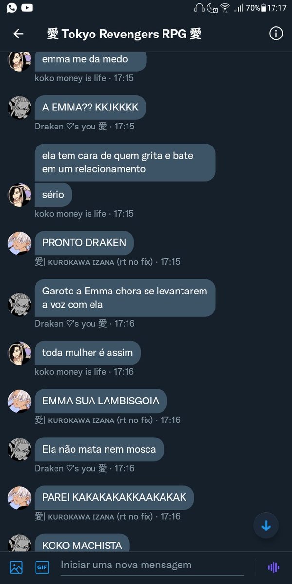 jovanezin's tweet image. koko sendo machista, nada a declarar