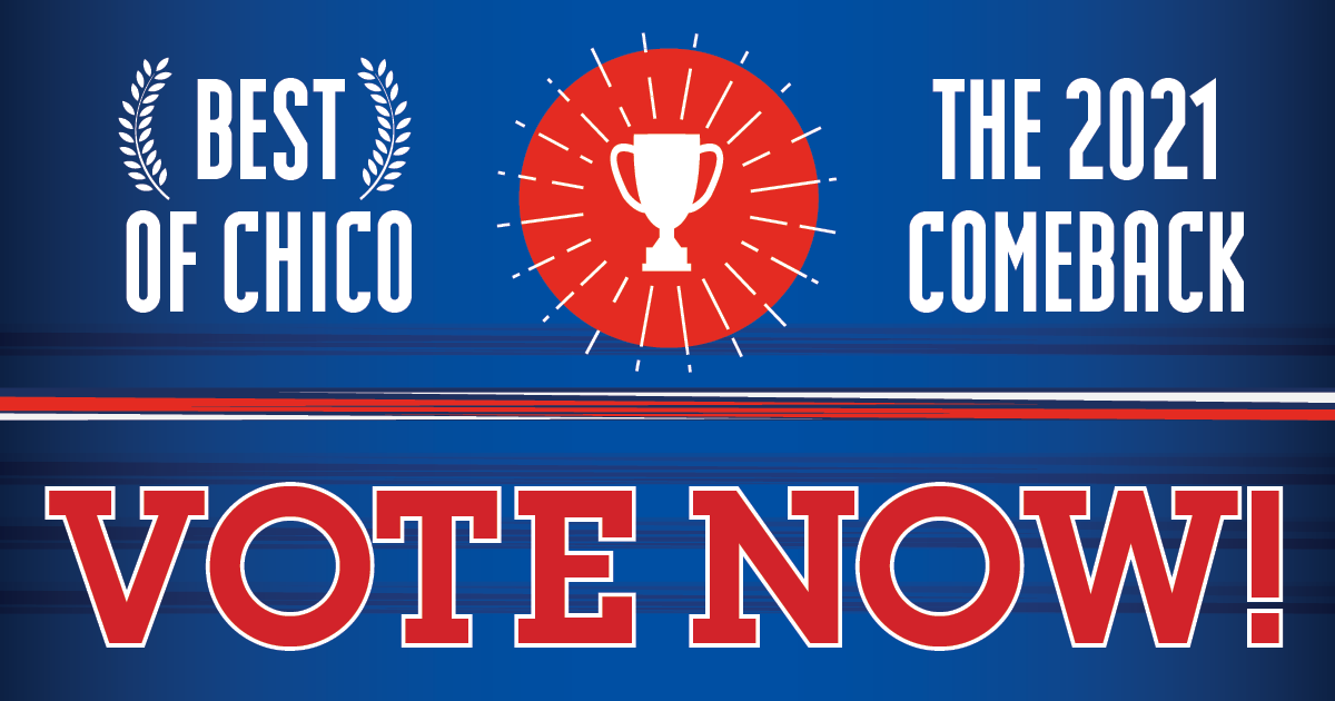 ChicoNR's tweet image. Only 2 more days to vote!! Who is the best local personality? Where is the best happy hour? What about best charitable cause? 💖 We want to hear from you! Vote for Best of Chico 2021: chicobestof.com/vote