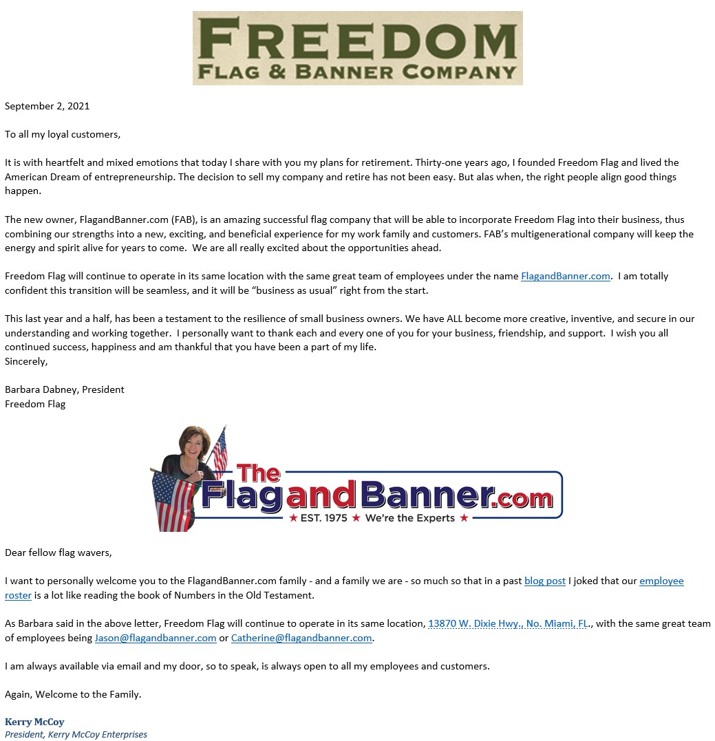 FlagandBanner.com - Miami Location tweet media