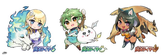 これだけみるとモンスター同士を戦わせるゲーム感ありますね。 