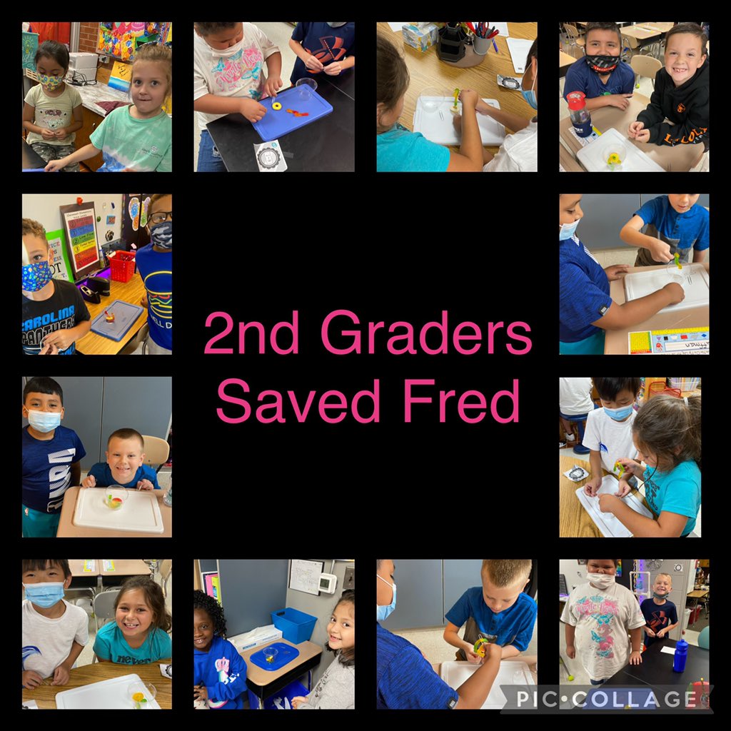 LMateyunas's tweet photo. Students enjoyed the finding Fred activity and are now ready to turn it up in 2nd grade.#Nobeariers 
#InfiniteBears https://t.co/r3XE0lUa15