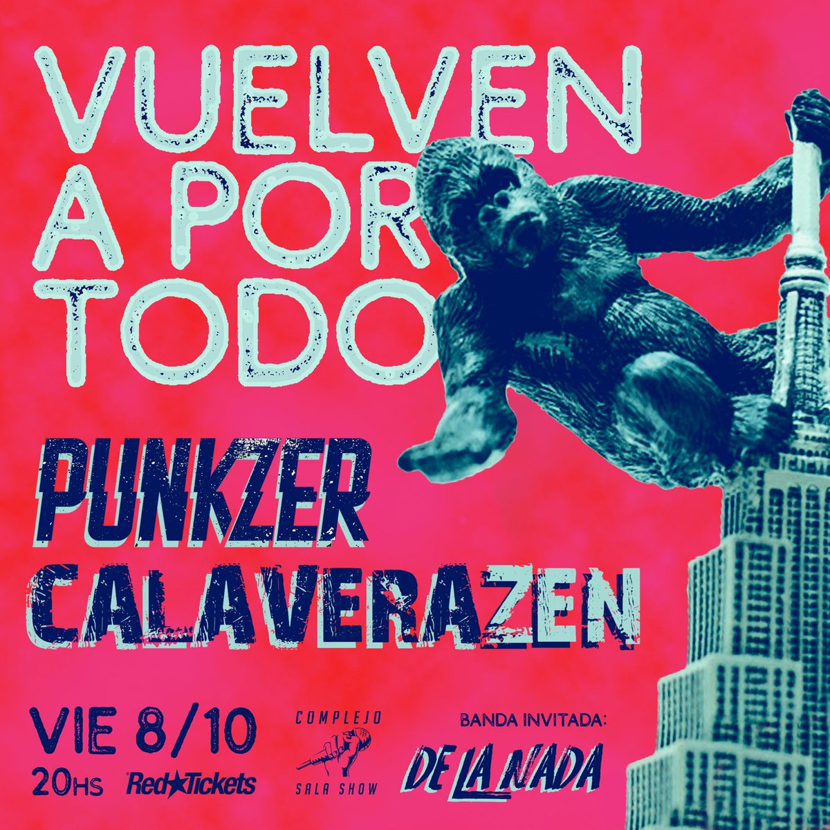 📢VOLVEMOS A POR TODOOO📢
. 
Después de muuucho tiempo sin tocar en vivo volvemos a los escenariooos!!!