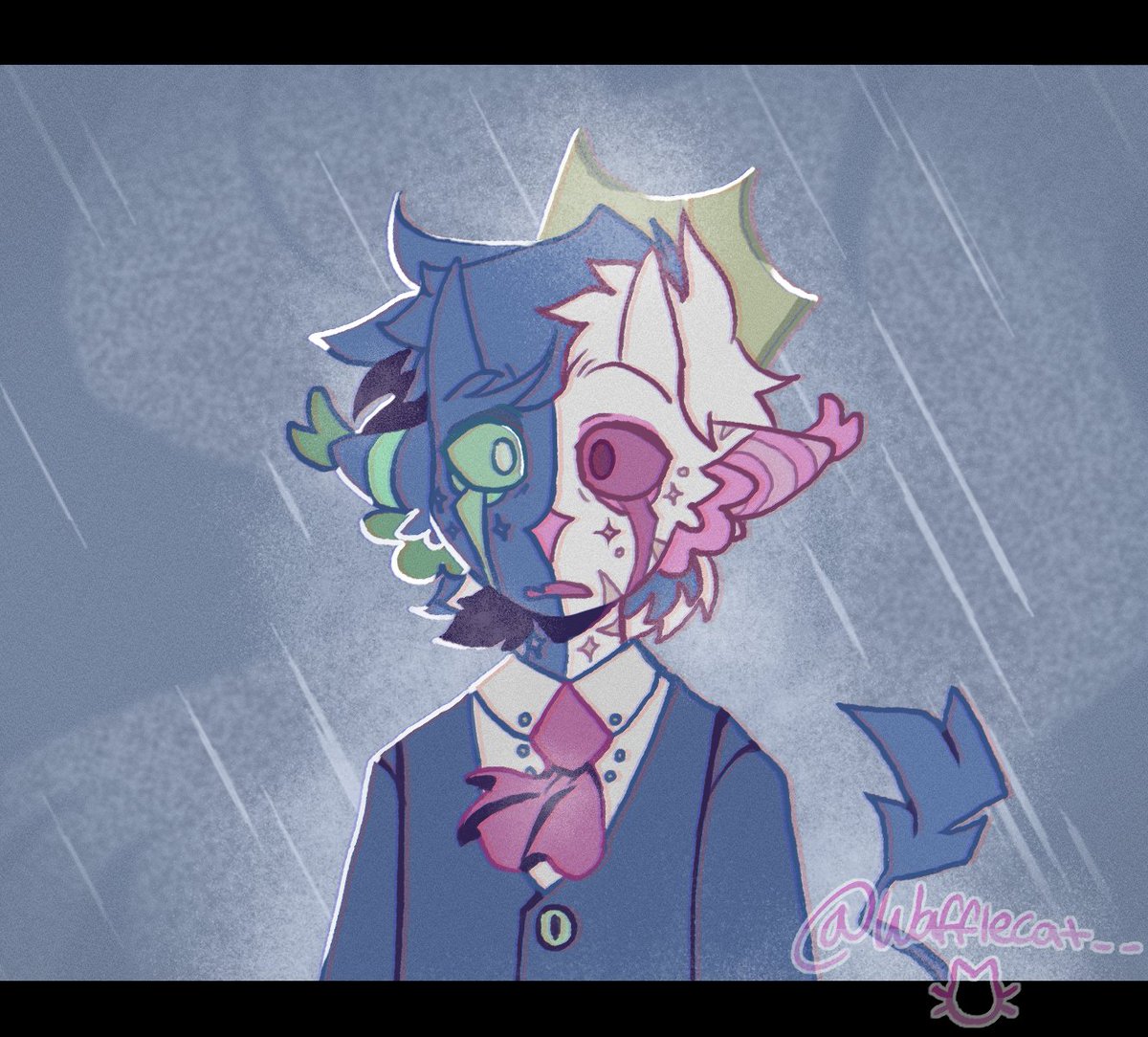 | scared of the rain |
did a Vibrant Eyes redraw!! check out the song it's rlly good,,

untag in replies please!! :-]

#ranboofanart #vibranteyes #vibranteyesredraw