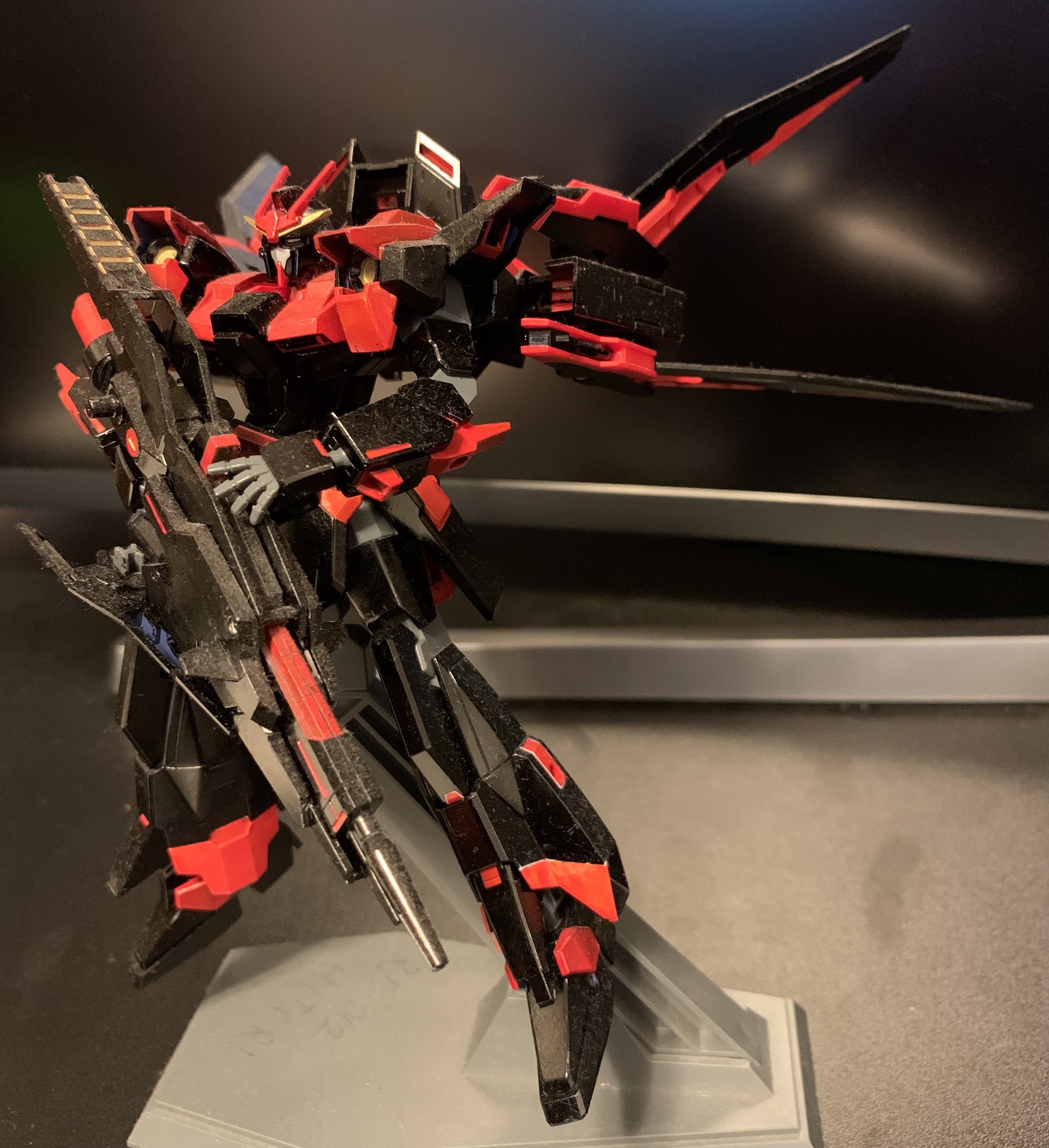 Reverse wash only with acrylics. : r/Gunpla