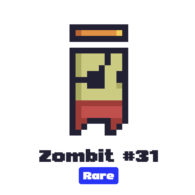 ZombitsNFT's tweet photo. To celebrate 3,000 followers, we are giving away this rare Zombit #31 NFT! 🎉

Like, Retweet, and Comment and we will pick a winner in 24 hours!

Good luck 👾🧟‍♂️
#CNFT #NFT $ADA https://t.co/fSue1XwBTQ