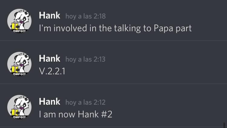 SafemoonWarrior's tweet photo. #SAFEMOON Developer Hank Wyatt changed his Discord handle to 'Hank #2'. Referencing the Safemoon v2.0 coming this month. https://t.co/h4C6uoItyz