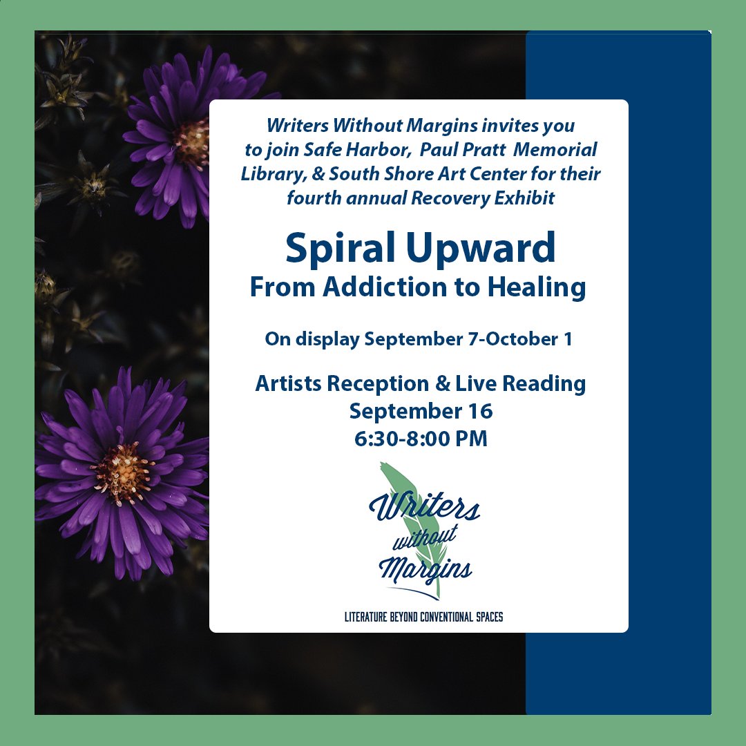 You’re invited to join authors from Writers Without Margins and many, many more at this powerful exhibit and event happening soon.