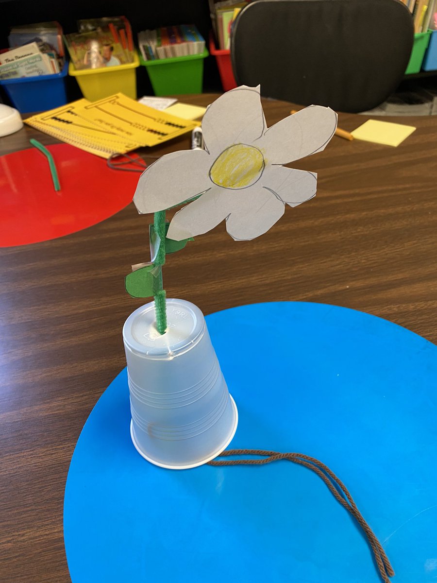 We ended this week talking about the parts of the plant while making our own plants!