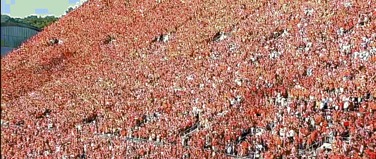 Holy shit at that Virginia Tech crowd