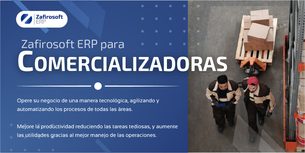 ZafiroSoftware's tweet photo. 🎖Zafirosoft ERP para Comercializadora💻 le permite a su negocio automatizar las tareas de todas las áreas para mejorar la productividad total.🚀🚀

Visítenos:
➡ https://t.co/BDlHhabh9a https://t.co/DKGwlOH7BC