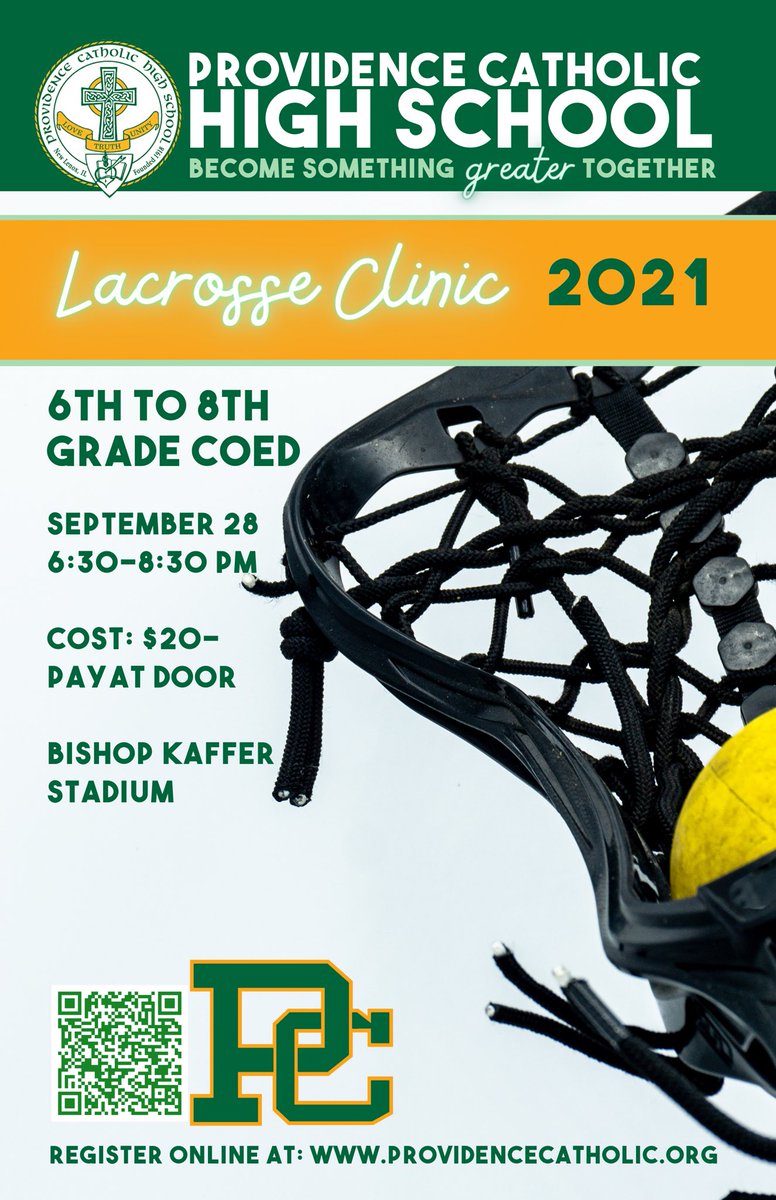 Providence Catholic welcomes area grade school students to our Fall Athletic Clinics where student athletes can enhance their skills! providencecatholic.org/news/fall-spor…. <a href="/provilax/">PC Lacrosse</a>