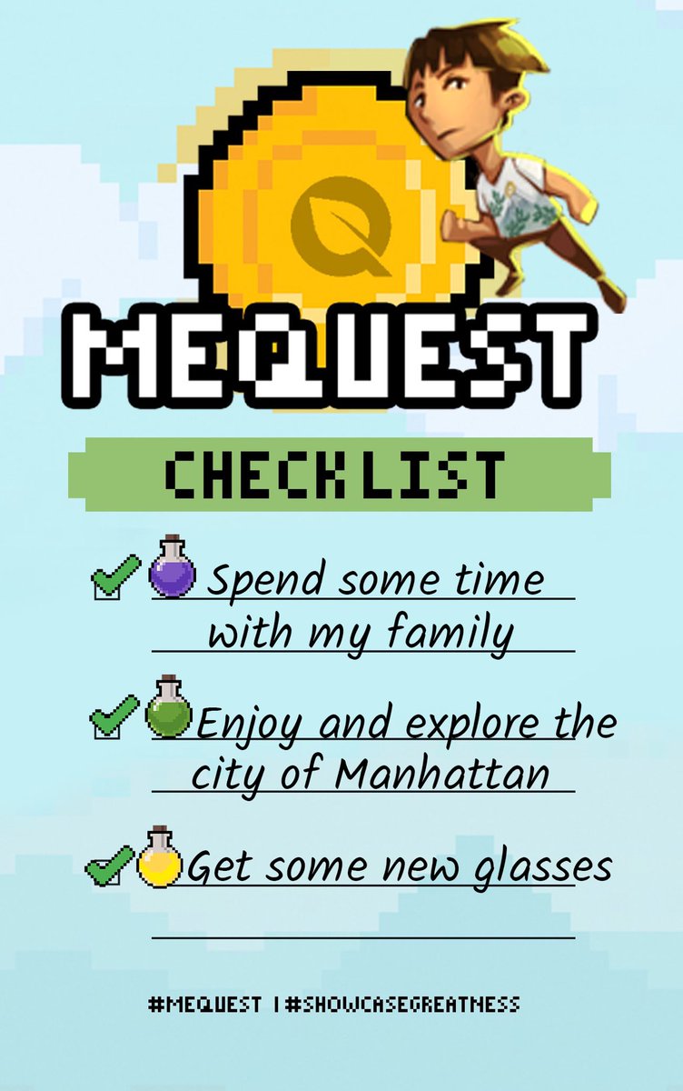 Back home and it is the last week of #MEQUEST