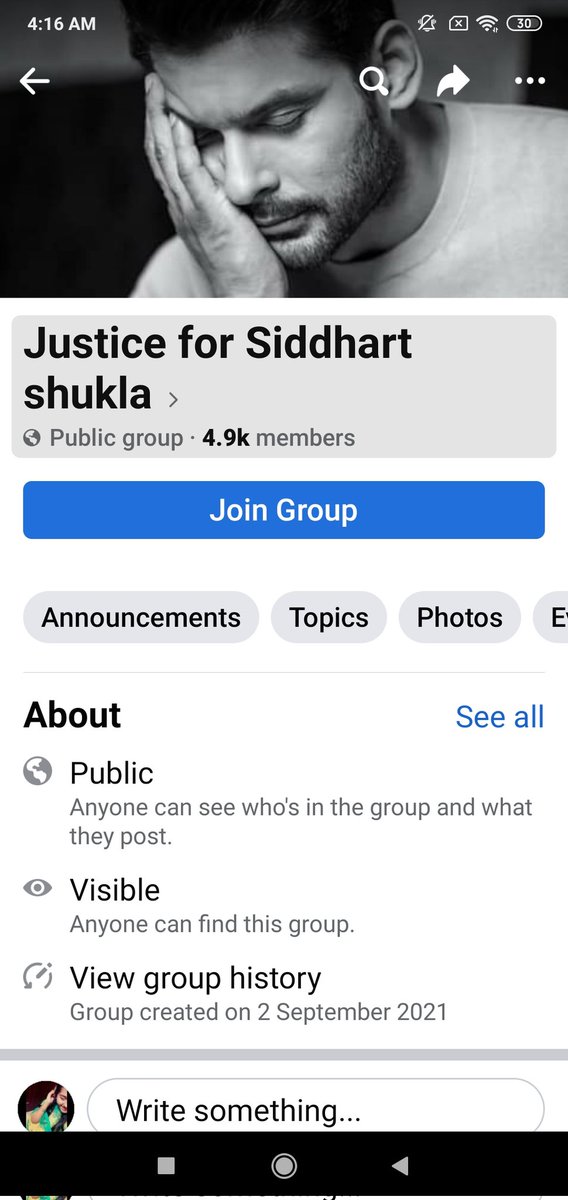 BeKeenOn's tweet image. Guys please it&apos;s a request... Facebook par jao or is grp ki dhajiya urao.... 
report block karo..
#SiddharthShukla #SidHearts #SidharthShuklaDeath #SidharthShuklaTheShiningStar #SidNaazForever #SidharthShuklafuneral