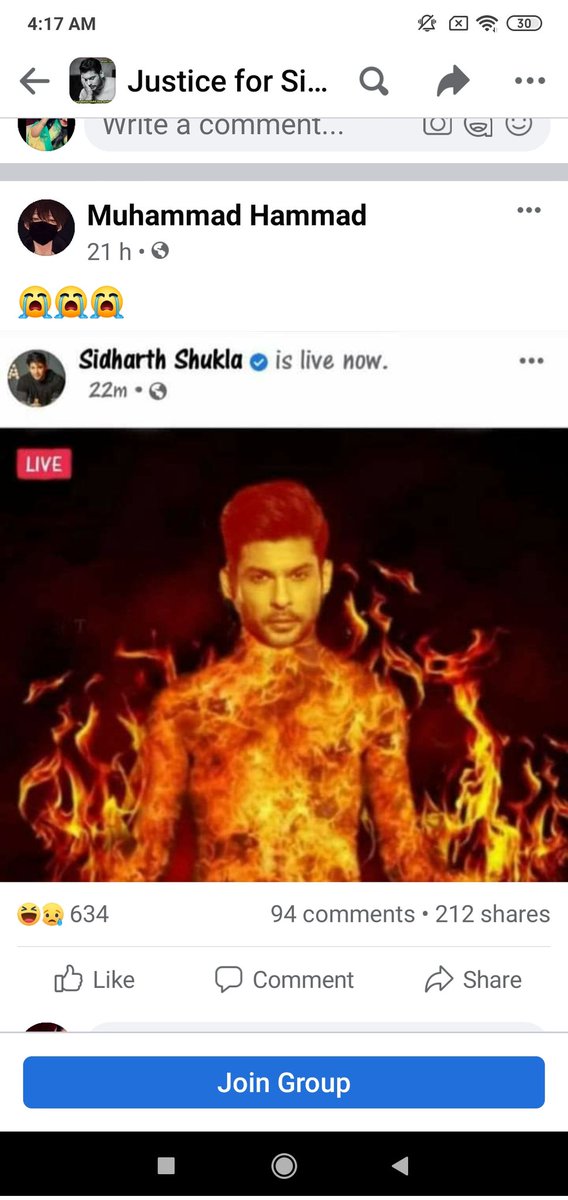 BeKeenOn's tweet image. Guys please it&apos;s a request... Facebook par jao or is grp ki dhajiya urao.... 
report block karo..
#SiddharthShukla #SidHearts #SidharthShuklaDeath #SidharthShuklaTheShiningStar #SidNaazForever #SidharthShuklafuneral