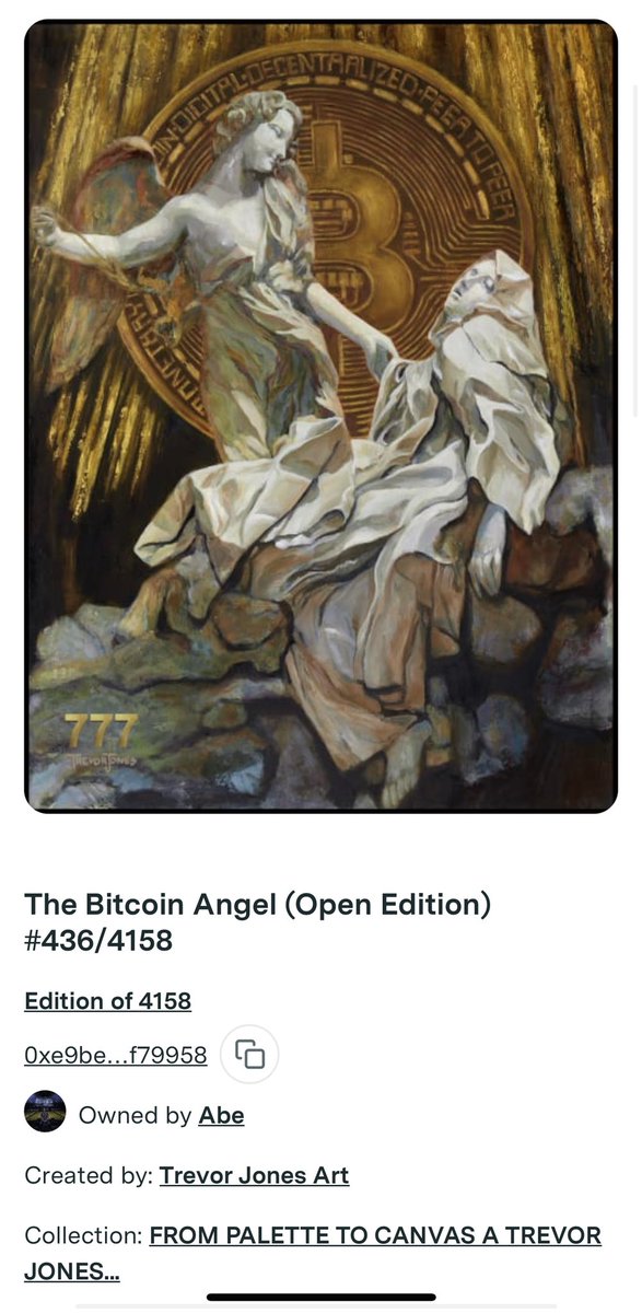 slushha's tweet image. Can you believe there are still sub $3K #bitcoinangels @trevorjonesart ? Is someone going to sweet the floor? ✨