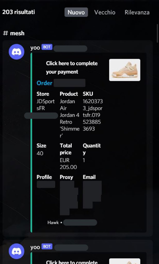 Last 2 days recap Hawk 2.0 looking juicy

Dunk low gs
Dunk highs
Aj4 shimmer

<a href="/HawkMesh/">HAWK</a> <a href="/Roundproxies/">Roundproxies</a> @kochclub_xyz <a href="/Flex_Workshop/">Flex Workshop</a> <a href="/NotifySolutions/">NotifySolutions</a>