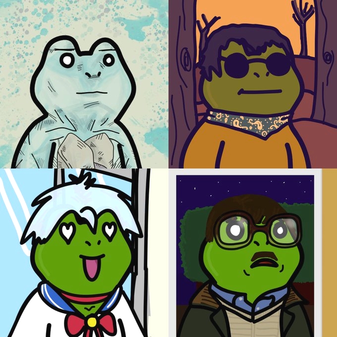 crypto_returns's tweet photo. LFG #chillfrogs 🚀🚀🚀🚀🚀

@GoingParabolic @LouieCRhymes @thefarklord @chillfrogsnft

https://t.co/8ctq88GoH3
#crypto #Cut_token #sustainable #CATX #utilitytokens https://t.co/LbI4s5pXlv