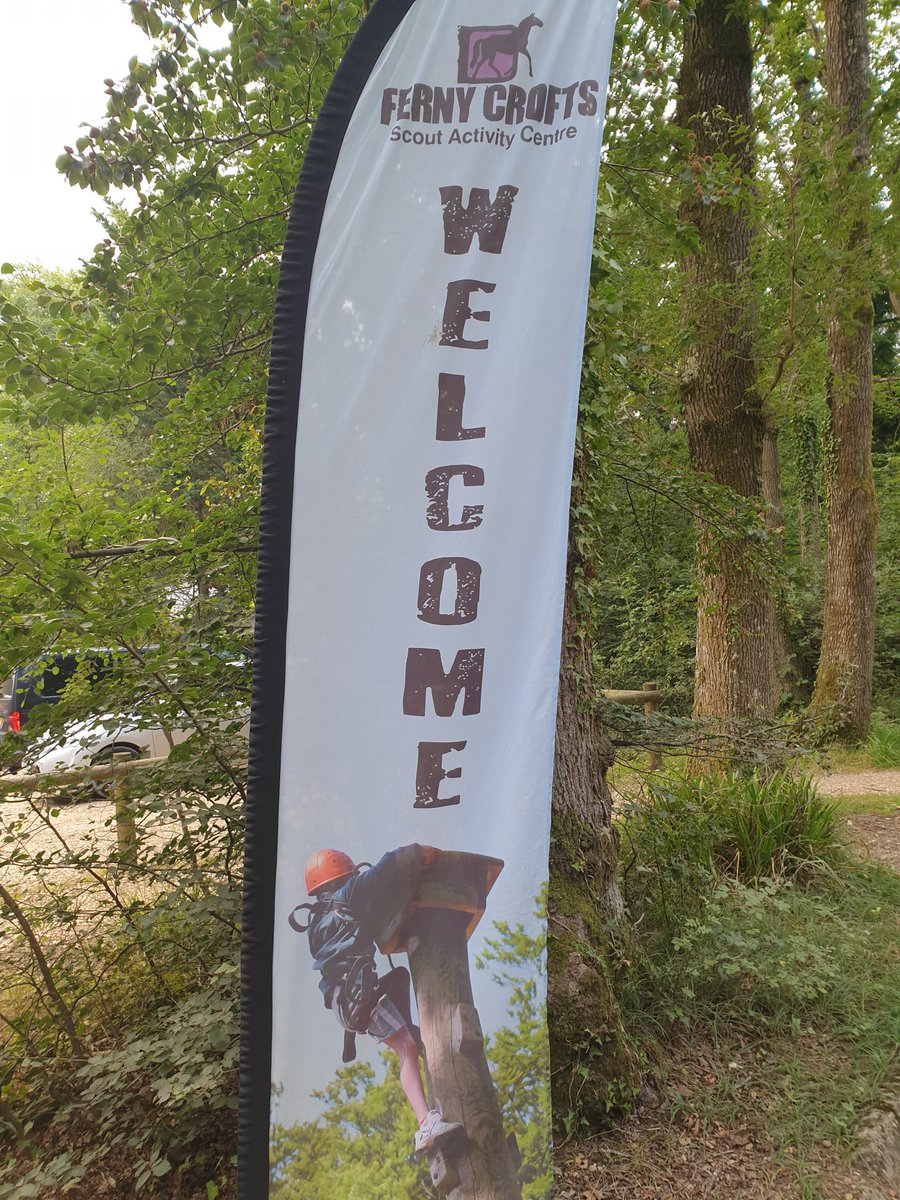 <a href="/HampshireScouts/">Hampshire Scouts</a> jamboree leader selection weekend is underway <a href="/FernyCrofts/">Ferny Crofts Scout Activity Centre</a> ! Super excited to see our fantastic leaders showing their stripes to be part of the <a href="/UKContingent/">UK Contingent 🇬🇧⚜️</a> ! So lovely to be in a tent again!