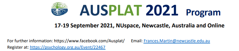 ausplat's tweet photo. Just 2 more weeks #AusPLAT2021 Get excited, join us to consider "What's next?" re Psych literacy, Decolonising &amp; Indigenising curricula, Forging international connections, &amp; much more
@AustPsych @esplatorg @theatp @TeachPsych @APA #TOPSS @IcopeInc @EFPTApsychTeach @BPS_DARTP https://t.co/MHJhLlpWyN