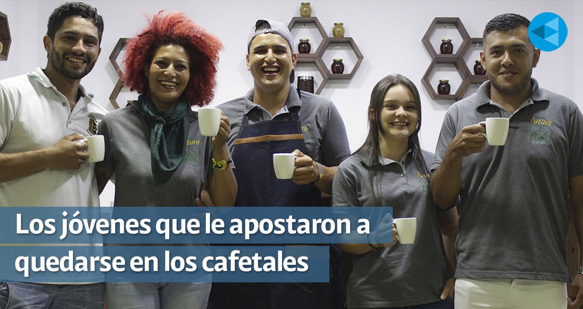 #Historias ☕️ | El grupo Empalme Generacional propone una caficultura innovadora y con responsabilidad social, ambiental y económica en Mistrató (Risaralda). Mientras muchos jóvenes migran a la ciudad, ellos creen que el futuro está en el campo.
➡️bit.ly/3h14y7y