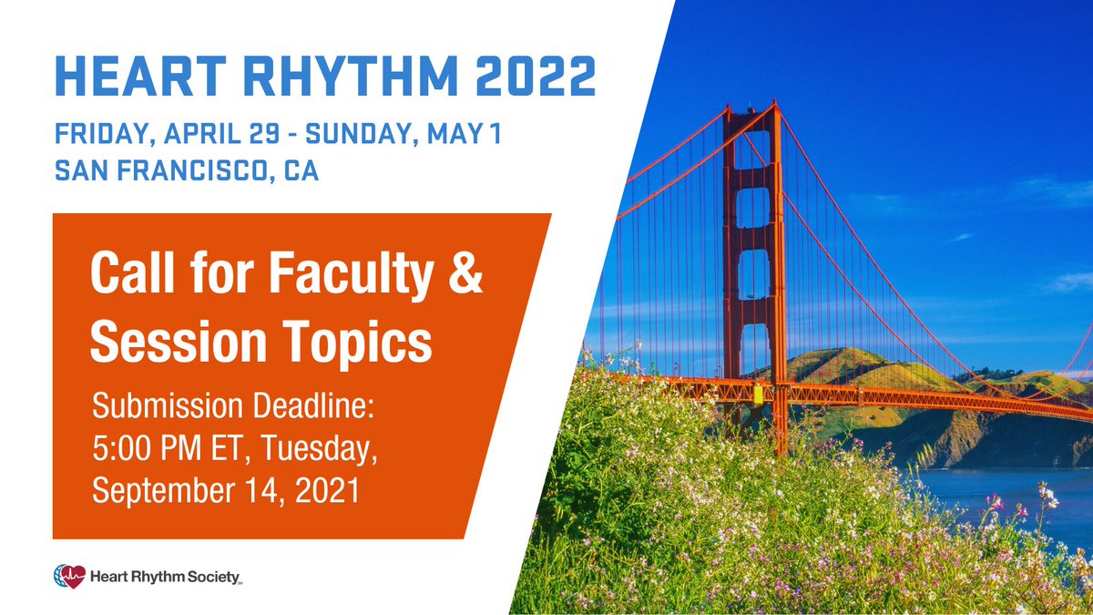 Make #HRS2022 the experience YOU want! Have a specific topic you'd like discussed? Want to be considered for Faculty or know someone who would be a good fit? Submit topic suggestions &amp; faculty nominations for next year's meeting by Tues, Sept 14 &gt;&gt; bit.ly/3yNsVLX #EPeeps