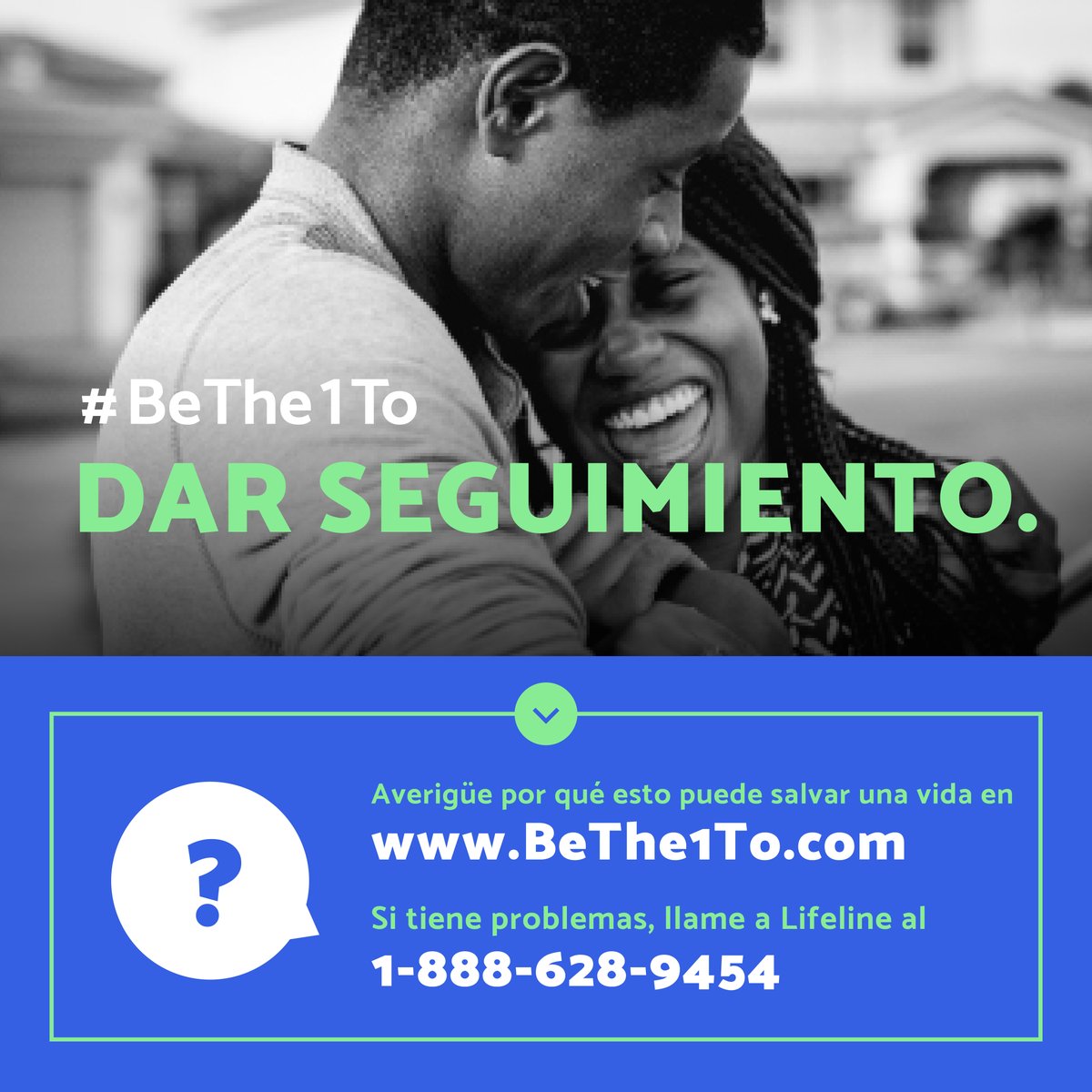 TahoeForest's tweet photo. #BeThe1ToFollowUp
After talking with a person experiencing thoughts of suicide and connecting them with support systems, follow-up and see how they're doing.
Be the one to help save a life -- we can all take action to prevent suicide.
Visit https://t.co/fWO6ghsCqF for more. https://t.co/MD4HVuEZNF