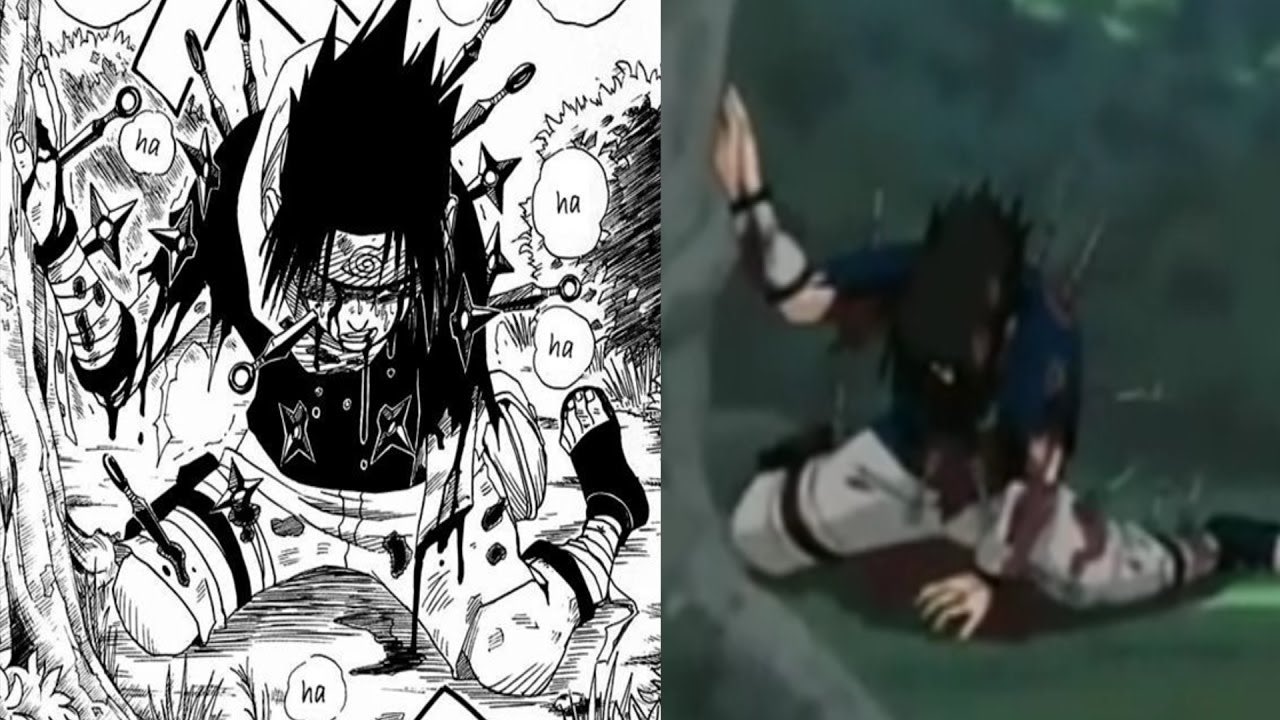 Differences between Anime and Manga in Naruto 