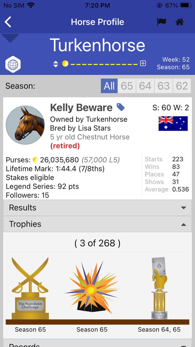 Newly retired stud currently in New Zealand but will be in US sometime during week 1 <a href="/AndPacing/">Off and Pacing</a>