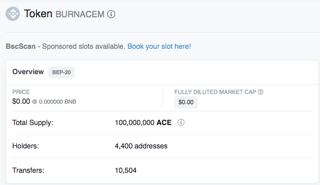 600 HOLDERS AWAY FROM 5K!

👀

#Burnace #ACE $ACE #BNB #NewKidontheBlock
