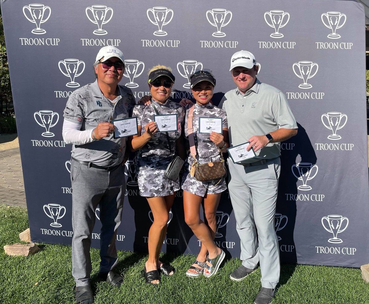 The #TroonCup21 at Pronghorn Resort was one for the books! Congrats to our 2021 champions:

Overall winners: <a href="/belfair_1811/">Belfair</a> 
Runner up: <a href="/pinecanyonaz/">Pine Canyon</a> 
3rd place: <a href="/WickenburgRanch/">Wickenburg Ranch</a> 
Ladies Champs: <a href="/lansdownegolf/">lansdownegolf</a> 

We’re already counting down until 2022!

#ExperienceTroon #TroonPrive