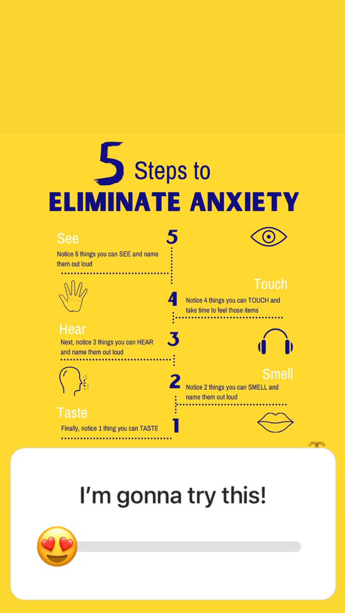 Have you hear of the “5 Senses Technique” to help reduce anxiety? #MentalHealthAwareness #militarymentalhealth 🇺🇸