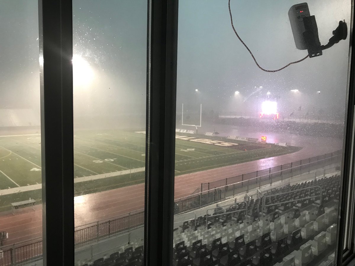 Sights from Buffalo Stadium tonight!