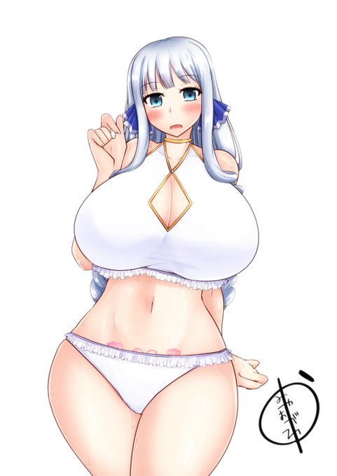 skebで描かせて頂いたmielのモニカの水着姿。
清楚なビキニというリクに「清楚とは?」と概念的な話になって行ったり来たり。 