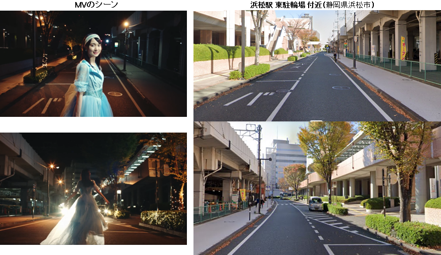 Mtbnpp Tender448k 乃木坂46 君に叱られた ロケ地 Mvロケ地２は 静岡県浜松市 モール ザザシティ浜松 通り 浜松駅 東駐輪場 付近 かっきー初センタ かずみんラストの28th選抜曲 T Co Ti17nnx8dn Twitter