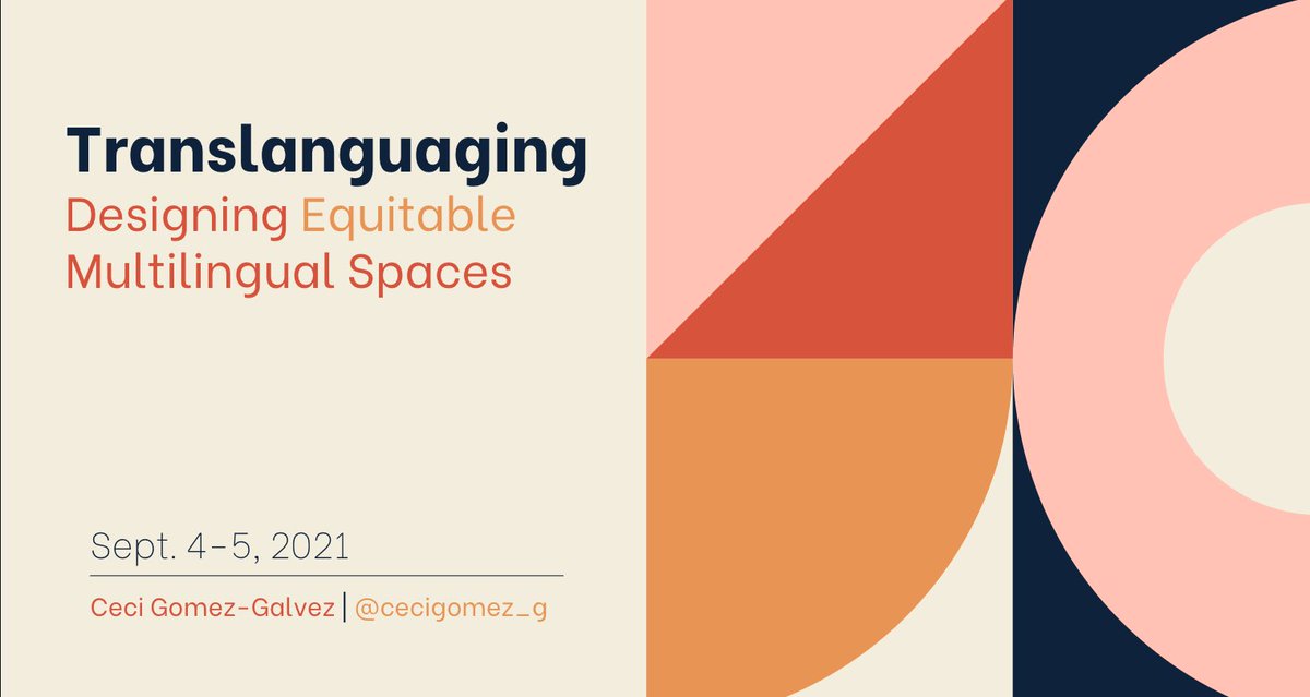Fiona Edwards (@fedwardsbrown) on Twitter photo Excited for this weekend's #EARCOS PD learning with #ELL superstar <a href="/cecigomez_g/">Ceci Gomez-Galvez (she.her.ella)</a> π€©π #languageequity #multilingualspaces #empowerells #MLL #EAL #BML #isspride Excited for this weekend's #EARCOS PD learning with #ELL superstar <a href="/cecigomez_g/">Ceci Gomez-Galvez (she.her.ella)</a> π€©π #languageequity #multilingualspaces #empowerells #MLL #EAL #BML #isspride