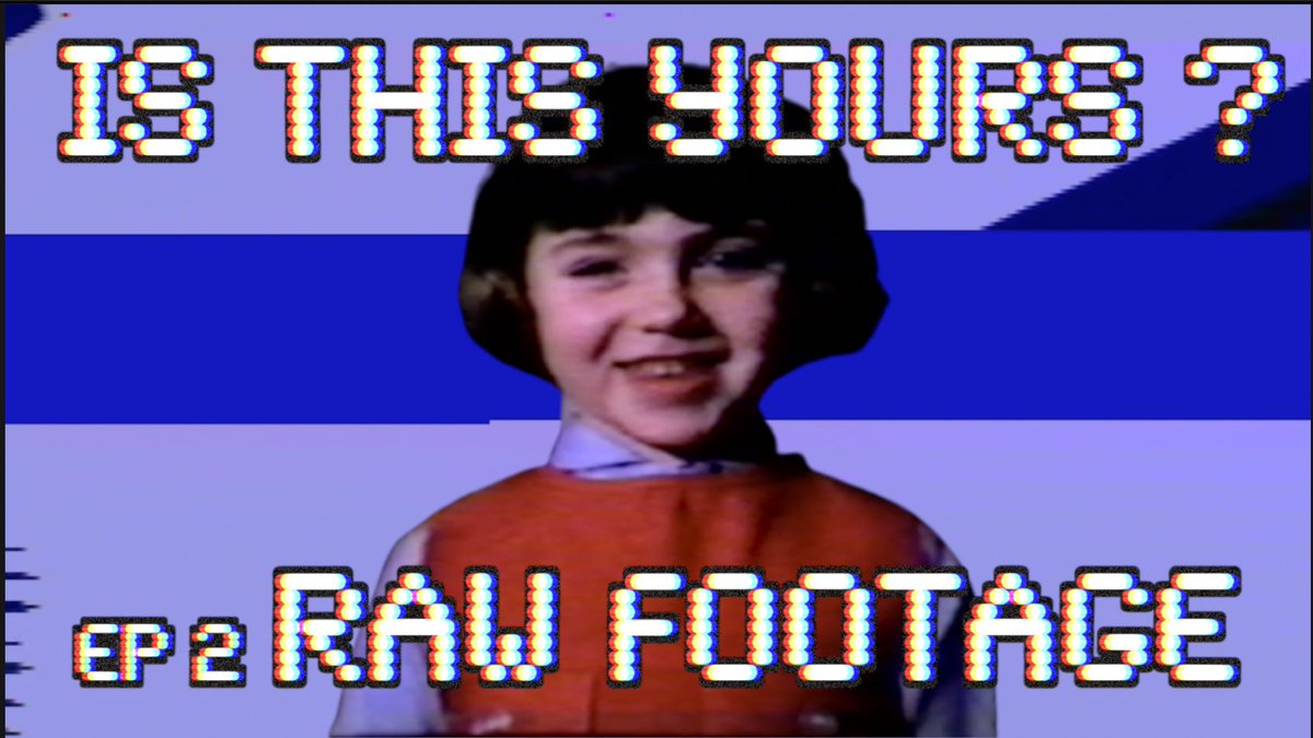 barejunk's tweet photo. https://t.co/oCcU9y4wBU 
Another experiment we're going to try... this is the RAW footage from the second episode of our new show 'Is This Yours?" Here, the footage speaks for itself, rather than listening to jason's gobbledygook... 
#VHSeptember #HomeMovies #FoundFootage https://t.co/ZDbSC8GDBC