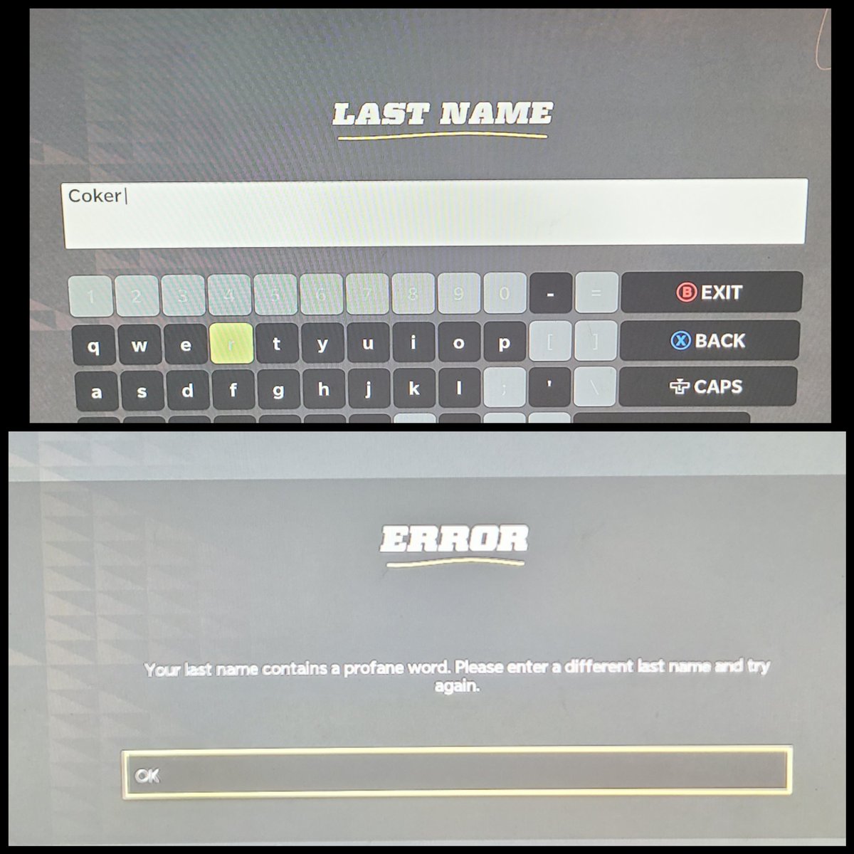 Seth_Coker's tweet photo. @EAMaddenNFL  please explain #Madden22 #MaddenNFL22 https://t.co/3NROcH0bEc