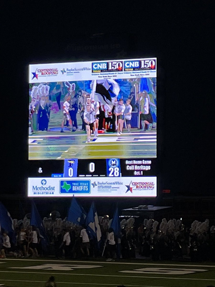 MidlothianCheer's tweet image. First home game and Panthers up 28-0 at the half!!