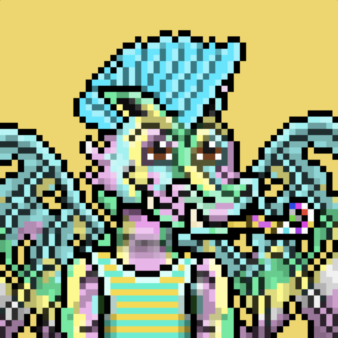 These #dizzydragons are sick. Just fused two to make this dude. <a href="/DizzyDragonsNFT/">Dizzy Dragons</a> #fusion