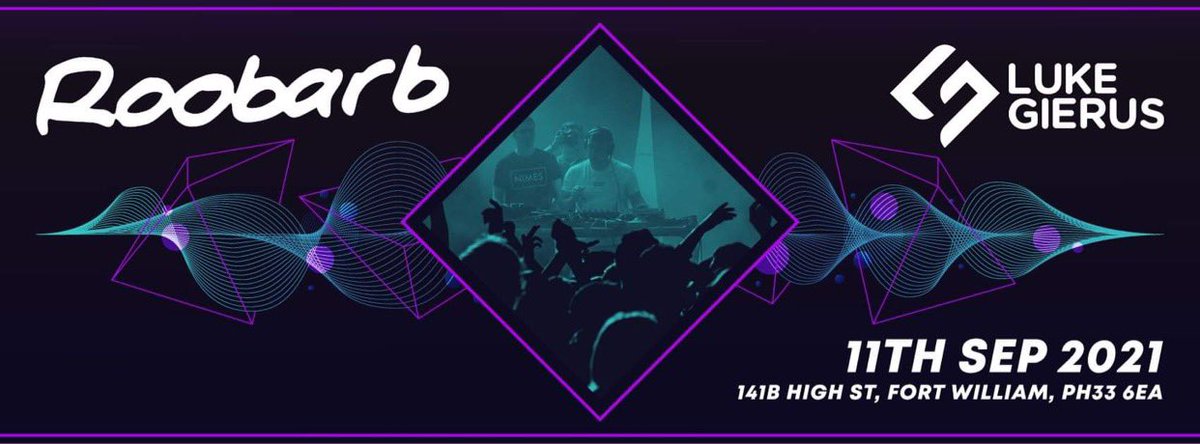 Luke Gierus (@lukegierusdj) on Twitter photo Heading back to <a href="/clubroobarb/">Roobarb</a>, Fort William tonight 🏴 Heading back to <a href="/clubroobarb/">Roobarb</a>, Fort William tonight 🏴