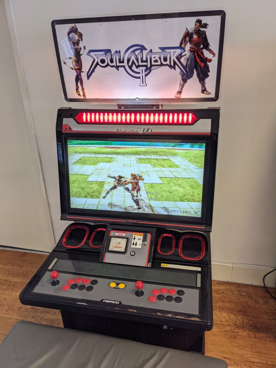 NoMagRyan's tweet image. Fun morning playing 3rd Strike, Soulcalibur II and Metal Slug at @NuGameArcade - great selection of games there!
