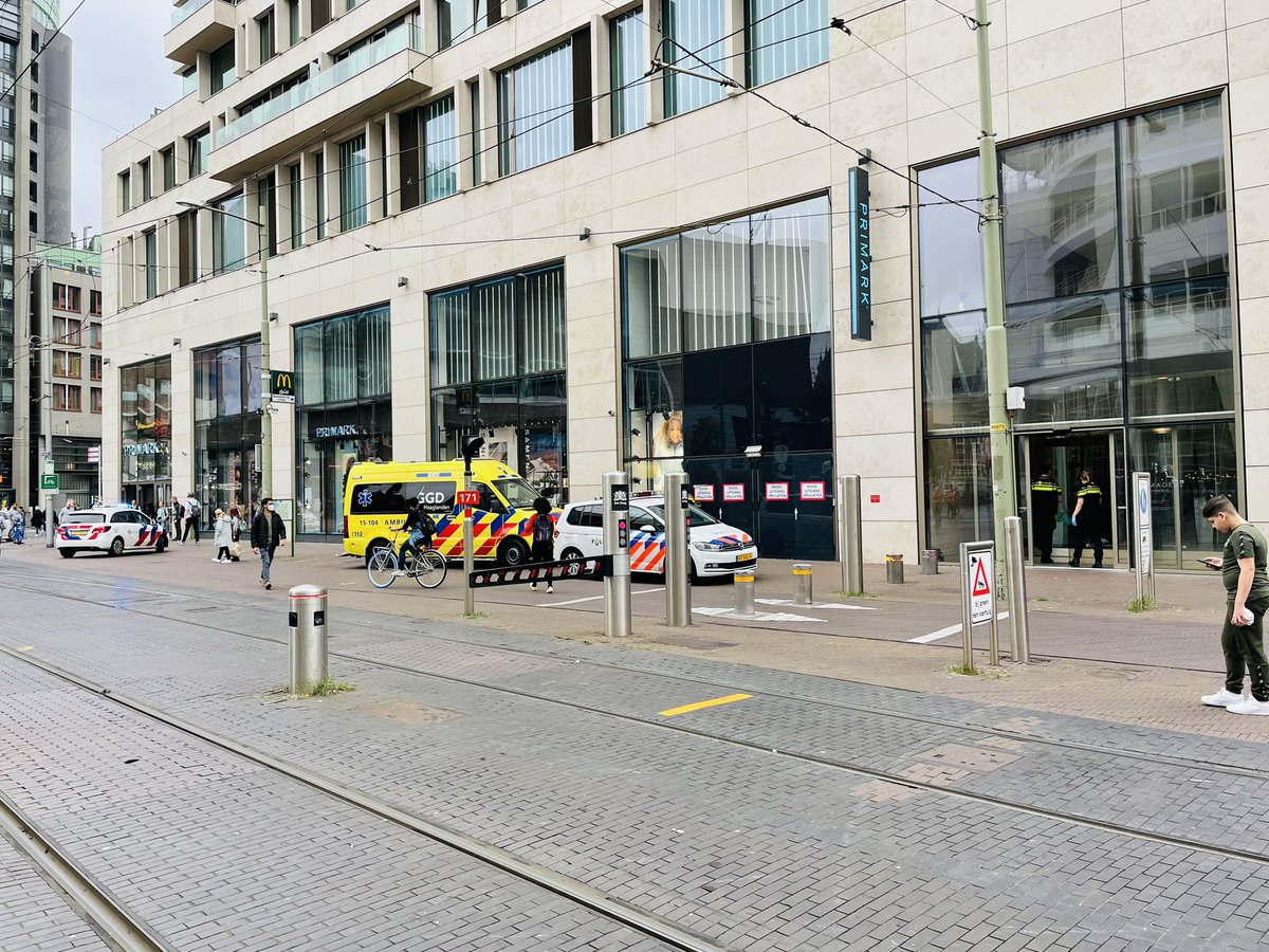 Melding politie Kalvermarkt 's-Gravenhage inzake steekincident