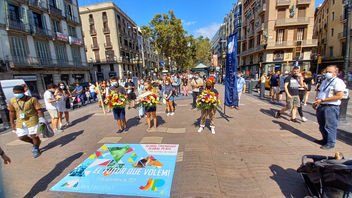joanplanasp's tweet image. #Barcelona #jovesxlapau @jovenesxla_paz
@santegidionews #memorial #AtemptatsRambla 17 agost 2017 recordant TOTES les víctimes d&apos;atacs terrorisres arreu del món #20thanniversary911
#globalfriendship2021 #thefuturewewant