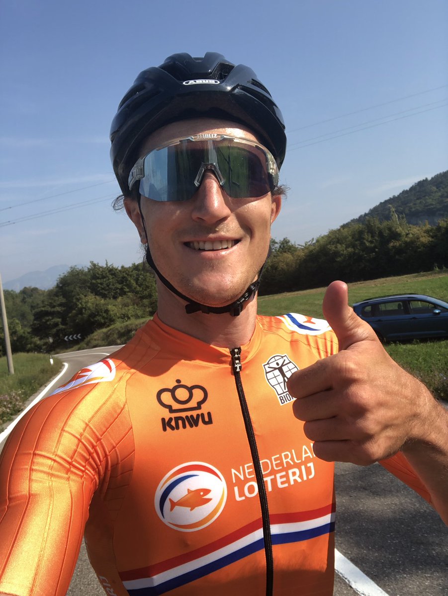 Local lap check done! Ready for the <a href="/UEC_cycling/">UEC Cycling</a> in Trentino tomorrow!🔥🇪🇺 #trente #italy