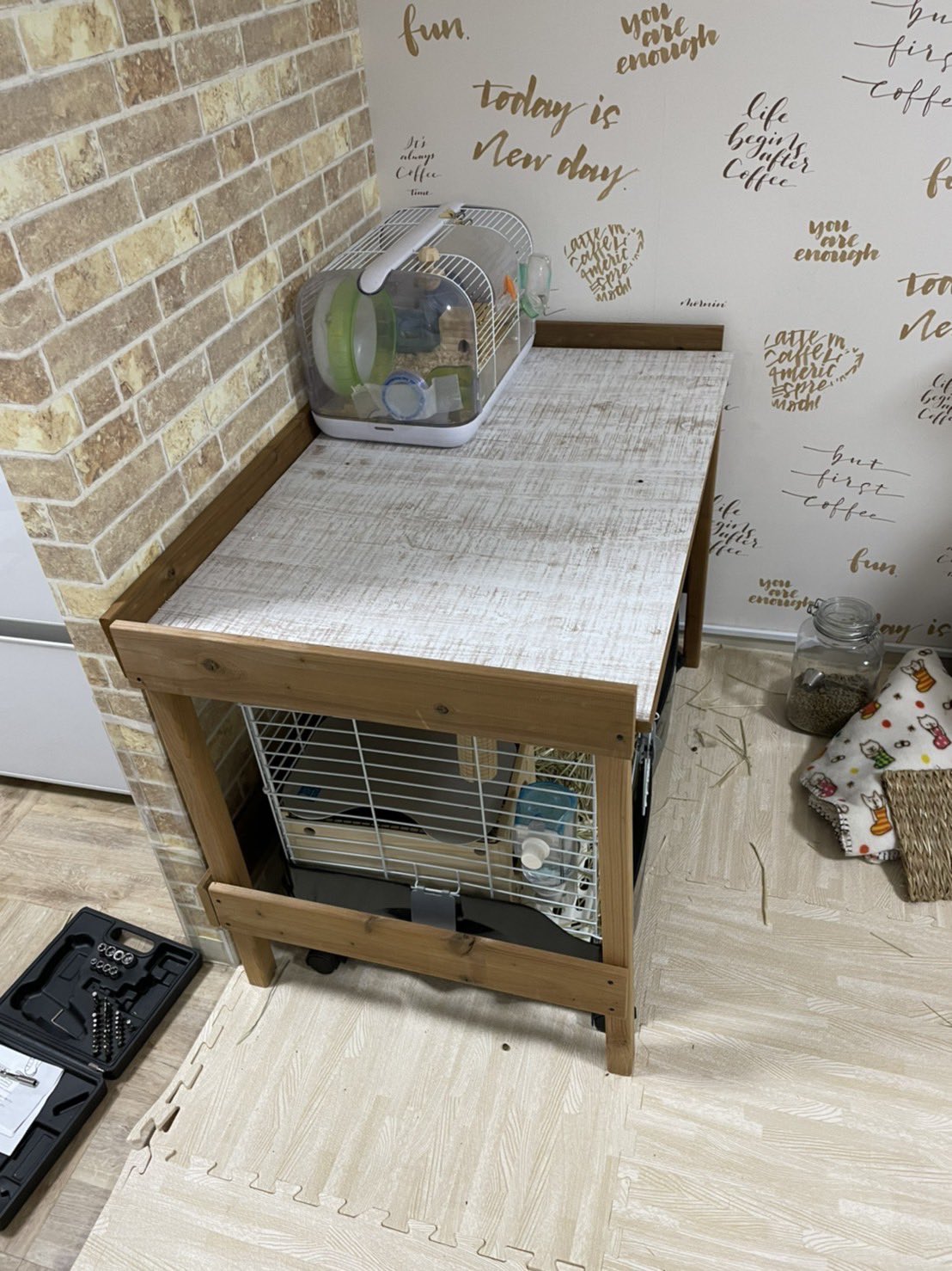 ラテ うさぎ小屋の上の空間をdiyしました ここに物を置ける感じに ウサギ好きと繋がりたい モフモフ ウサギのいる暮らし ウサギ好き ウサ友 T Co 32lcsqtxp9 Twitter