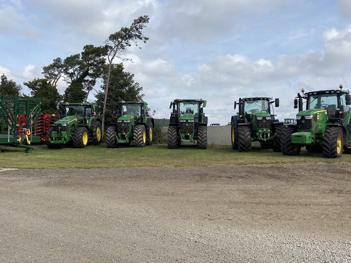 Every time I pass my local <a href="/JohnDeere/">John Deere USA</a> agent it makes me really, really want one 😎 I may not have a farm, but I would happily cruise round in one of these all day long