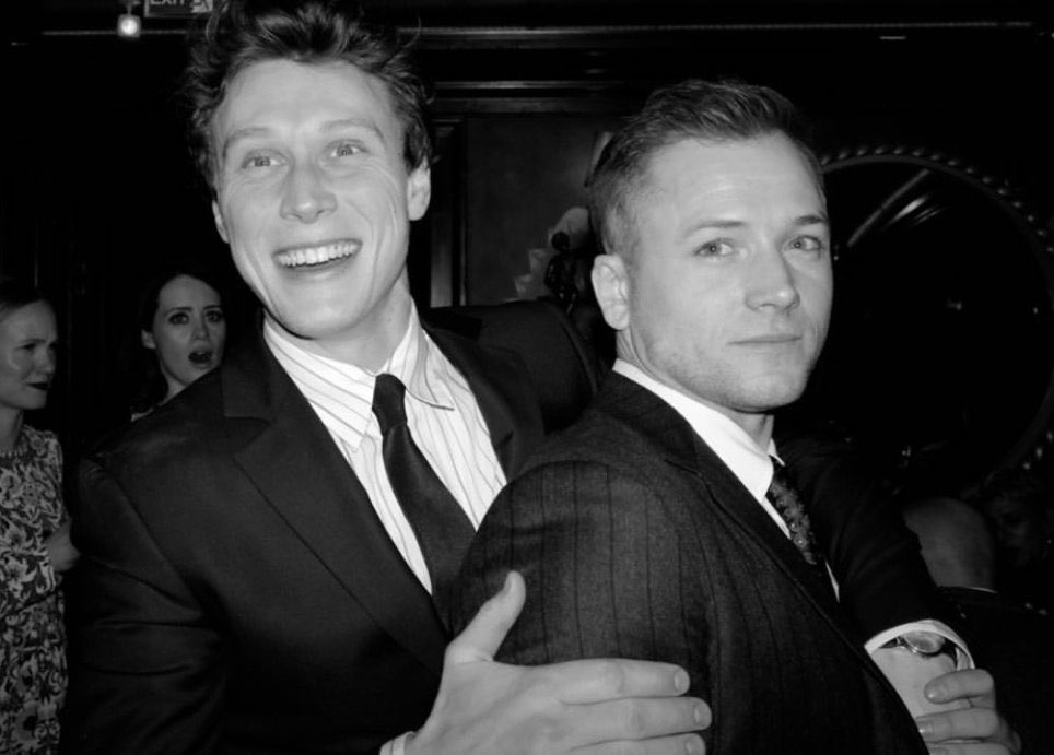 _realtomh's tweet photo. #ThomasIG
⠀ ⠀📍—

          _𝗿𝗲𝗮𝗹𝘁𝗼𝗺𝗵 About last night. Found my new/old mate! ( although he didn't seem to agree. ) sorry for being too loud at the party. 
⠀ ⠀
𝗧𝗮𝗴𝗴𝗲𝗱 —  taron.e..., https://t.co/mYUADP0Flf