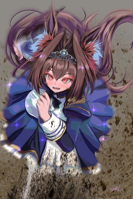 絶対に負けないんだから!
#ウマ娘 #ダイワスカーレット 